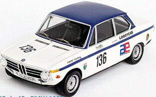 トロフュー 1/43 BMW 1602 1971年 ニュルブルクリンク300km クラス2位 #136 Helmut Elmar Clever 【RRde49】 (ミニカー)