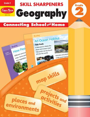 Skill Sharpeners: Geography, Grade 2 Workbook SKILL SHARPENERS GEOGRAPHY GRD （Skill Sharpeners: Geography） 