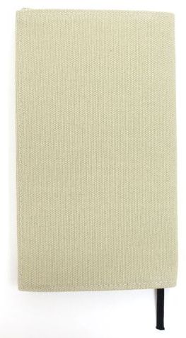 新書判 国産帆布ブックカバー BE