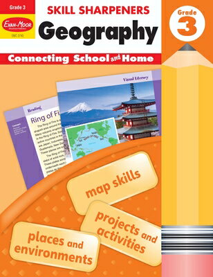 Skill Sharpeners: Geography, Grade 3 Workbook SKILL SHARPENERS GEOGRAPHY GRD （Skill Sharpeners: Geography） 