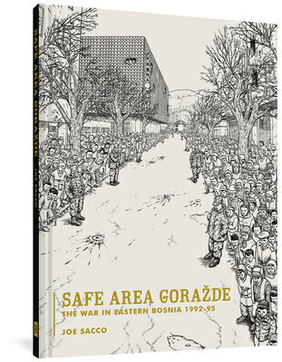 The winner of the 2001 Eisner Award for Best New Graphic Album. Sacco spent five months in Bosnia in 1996, immersing himself in the human side of life during wartime, researching stories that are rarely found in conventional news coverage, emerging with this astonishing first-person account.