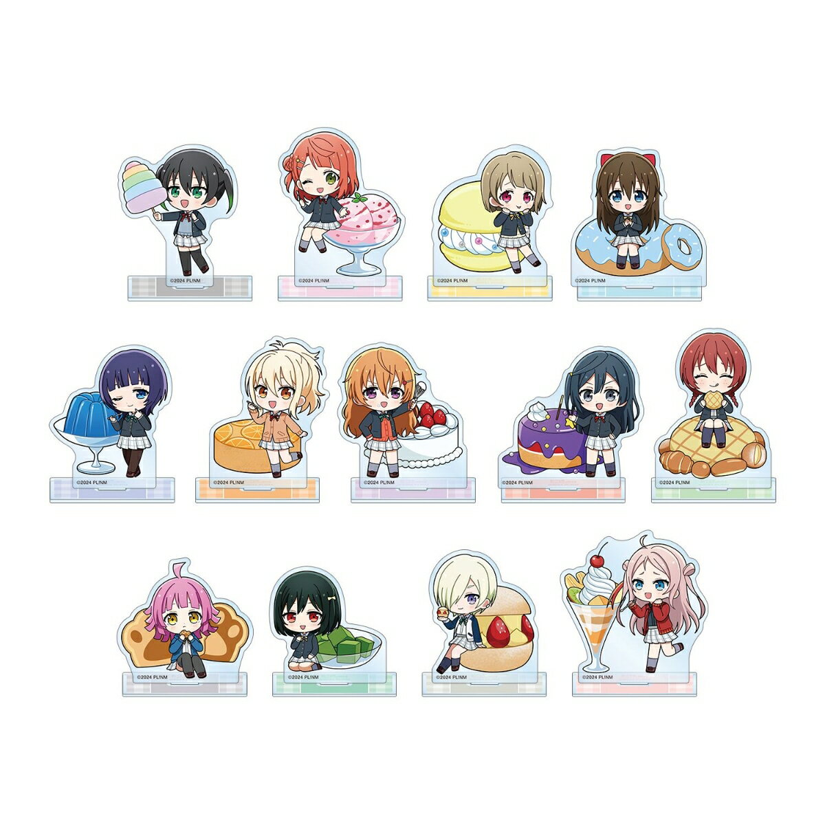 ラブライブ！虹ヶ咲学園スクールアイドル同好会トレーディング ちびキャラ スイーツver. アクリルスタンド(BOX＝13個)