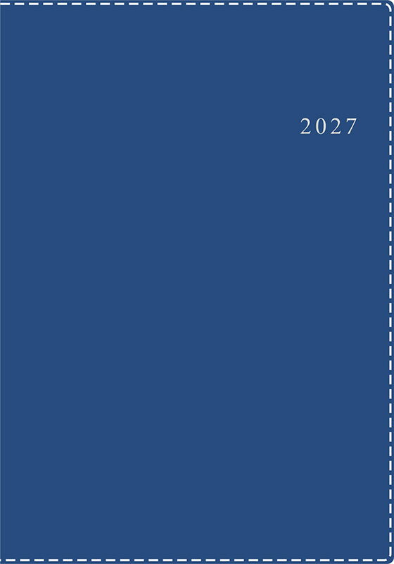 2027年 手帳 1月始まり No.471 デスクダイアリー [紺]高橋書店 A5判 ウィークリー