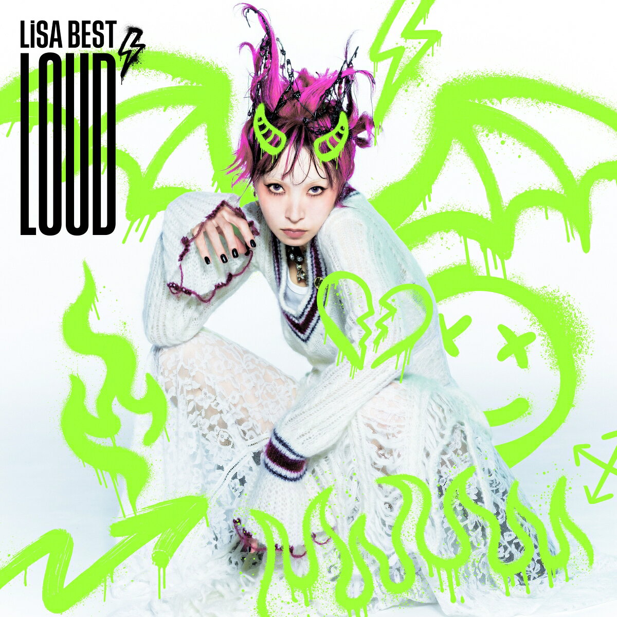 【楽天ブックス限定配送BOX】【楽天ブックス限定先着特典】LiSA BEST -LOUD-【完全生産限定盤 2CD＋付属品】(ステッカー2枚セット) [ LiSA ]