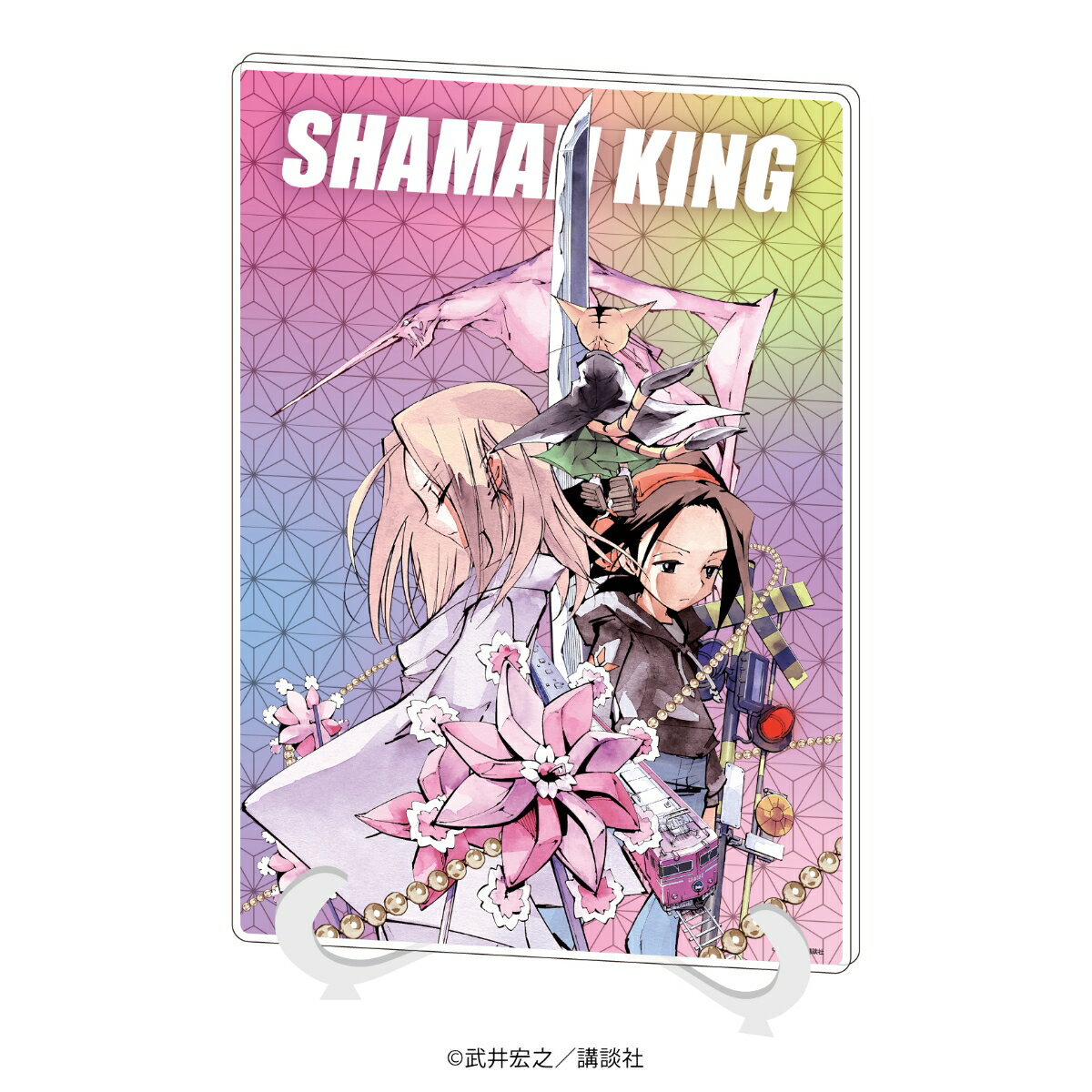 【グッズ】アクリルアートボード(A5サイズ)「SHAMAN KING」07/パターン3(公式イラスト)