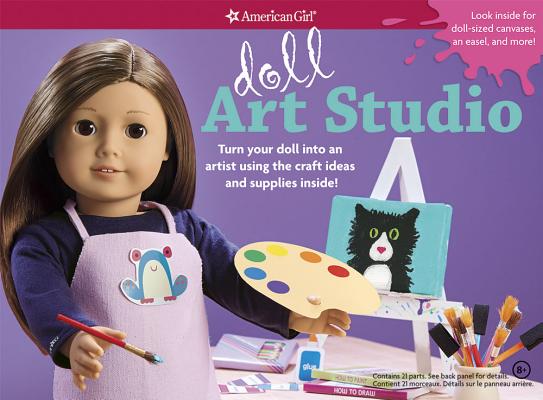 Doll Art Studio: Turn Your Doll Into an Artist Using the Craft Ideas and Supplies Inside! AG-DOLL ART STUDIO （American Girl） [ Trula Magruder ]