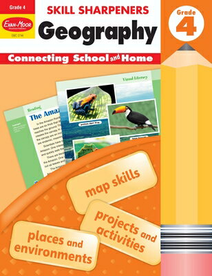 Skill Sharpeners: Geography, Grade 4 Workbook SKILL SHARPENERS GEOGRAPHY GRD （Skill Sharpeners: Geography） 