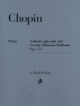 【輸入楽譜】ショパン, Frederic-Francois: アンダンテ・スピアナートと華麗なる大ポロネーズ 変ホ長調 Op.22/1台ピアノ編/原典版/Zimmermann編/Schilde運指