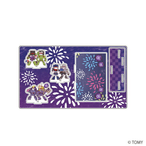 プレミアム アクリルジオラマプレート「トランスフォーマー」04/夏祭りver. ディセプティコン(グラフアート)【グッズ】