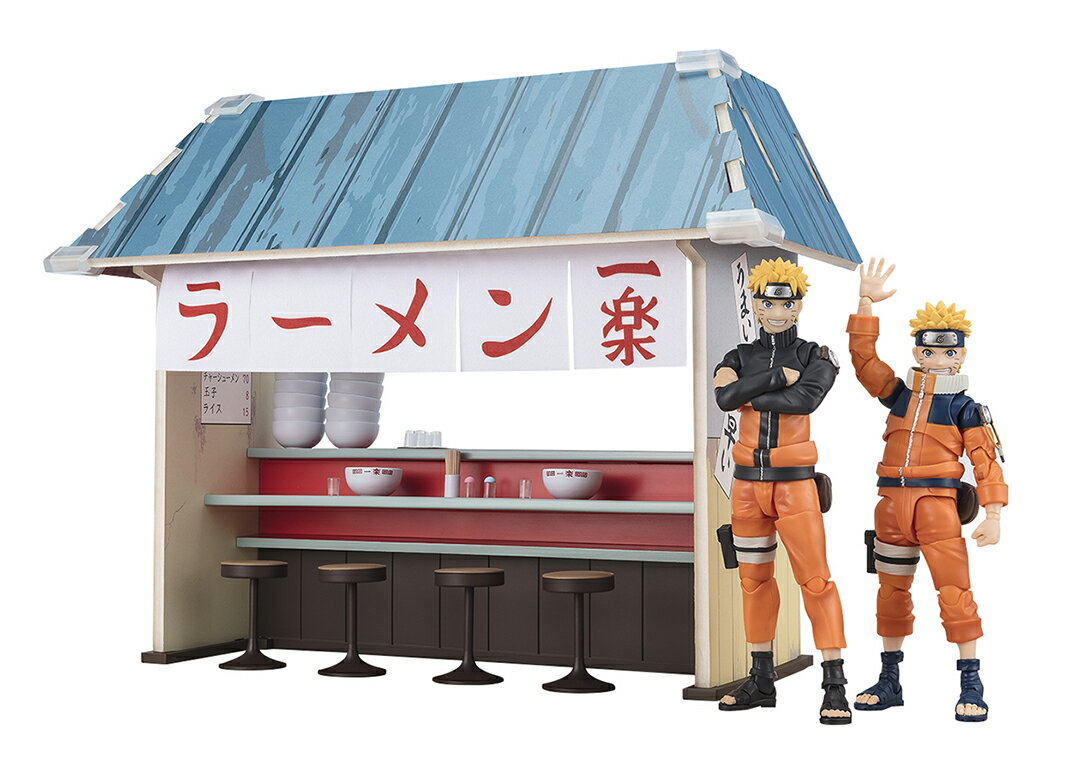 S.H.Figuarts 『NARUTO-ナルトー 疾風伝ー』 一楽ラーメンセット (塗装済み完成品フィギュア)