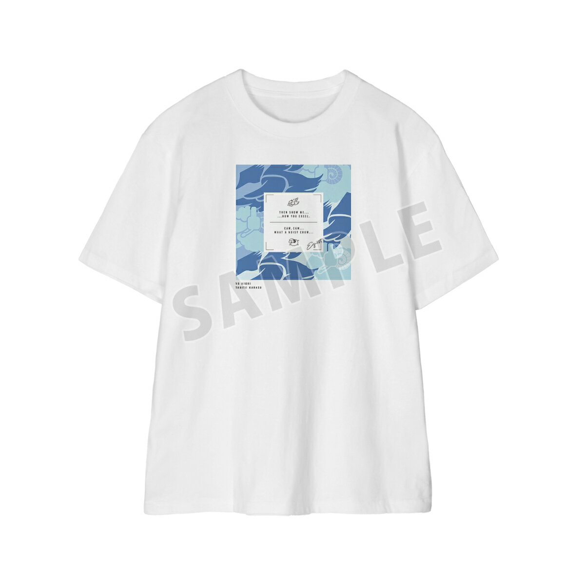 【グッズ】TVアニメ『ブルーロック』 氷織 羊＆烏 旅人 モチーフ Tシャツレディース(サイズ/XXL)