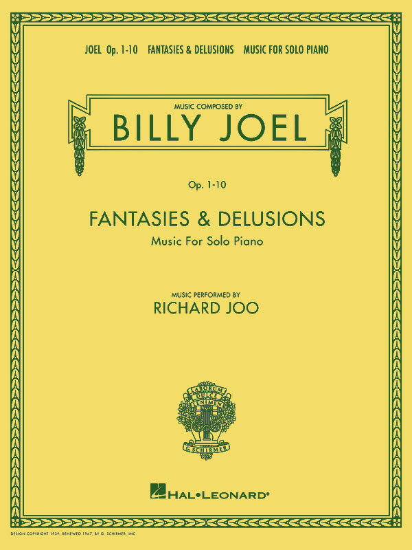 【輸入楽譜】ジョエル, Billy: ファンタジー & デリュージョン