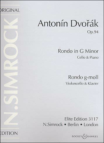 【輸入楽譜】ドヴォルザーク, Antonin: ロンド ト短調 Op.94