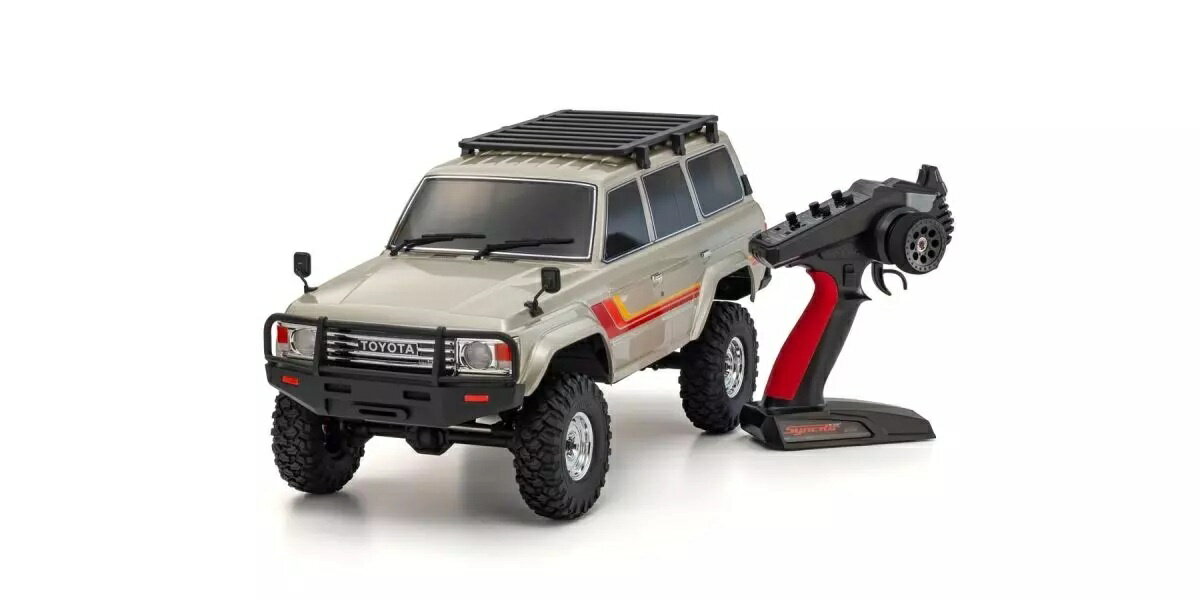 1/10スケール 電動ラジオコントロール KC10 トヨタランドクルーザー60 【34801T1】 (ホビーラジコン 完成品)