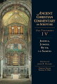 Editor John R. Franke presents commentary on portions of the Old Testament Historical Books--Joshua, Judges, Ruth and the Samuels-- drawn from the writings of the church fathers from the first through the eighth centuries.