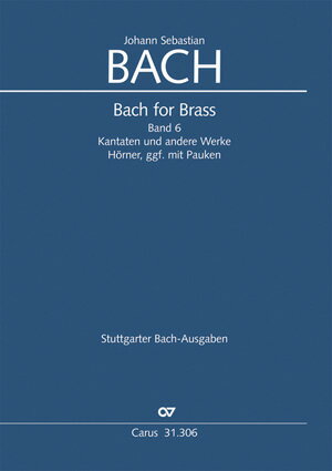 【輸入楽譜】バッハ, Johann Sebastian: 金管楽器奏者のためのバッハ 第6巻: カンタータとその他の作品から: ホルン・パート/タール & ウォルフ編 [ バッハ, Johann Sebastian ]