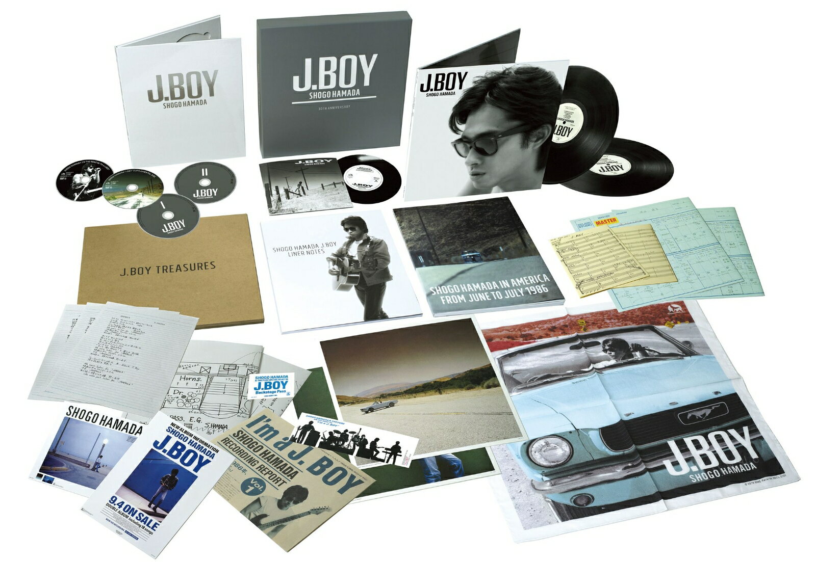 ”J.Boy” 30th Anniversary Box (20,000セット完全生産限定盤) [ 浜田省吾 ]