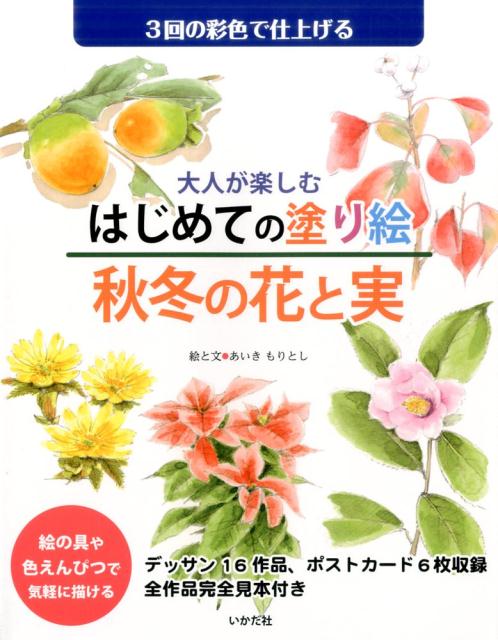 絵の具や色えんぴつで気軽に描ける。デッサン１６作品、ポストカード６枚収録。全作品完全見本付き。