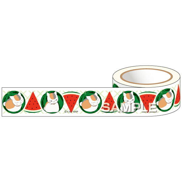 夏目友人帳 マスキングテープ／G（スイカ）