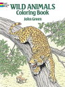 WILD ANIMALS COLORING BOOK JOHN GREEN