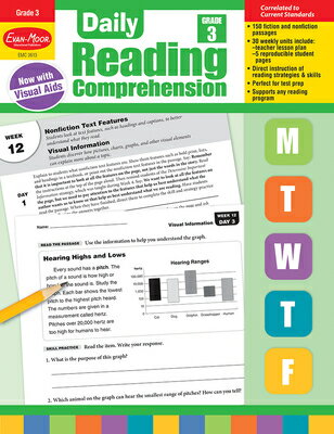 Daily Reading Comprehension, Grade 3 Teacher Edition DAILY READING COMPREHENSION GR （Daily Reading Comprehension） Evan-Moor Educational Publishers