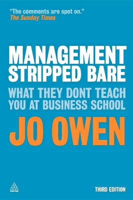 A valuable tool for managers based on Owen's 20 years of working with some of the best, and worst, businesses in the world. Refreshingly realistic advice is provided on universal management challenges and mapping out consistent management approaches.