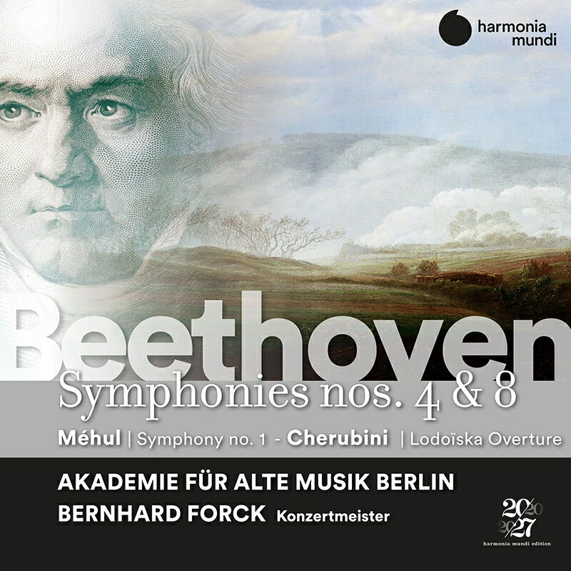 【輸入盤】ベートーヴェン：交響曲第4番、第8番、ケルビーニ：『ロドイスカ』序曲、メユール：交響曲第1番　ベルリン古楽アカデミー（2CD）