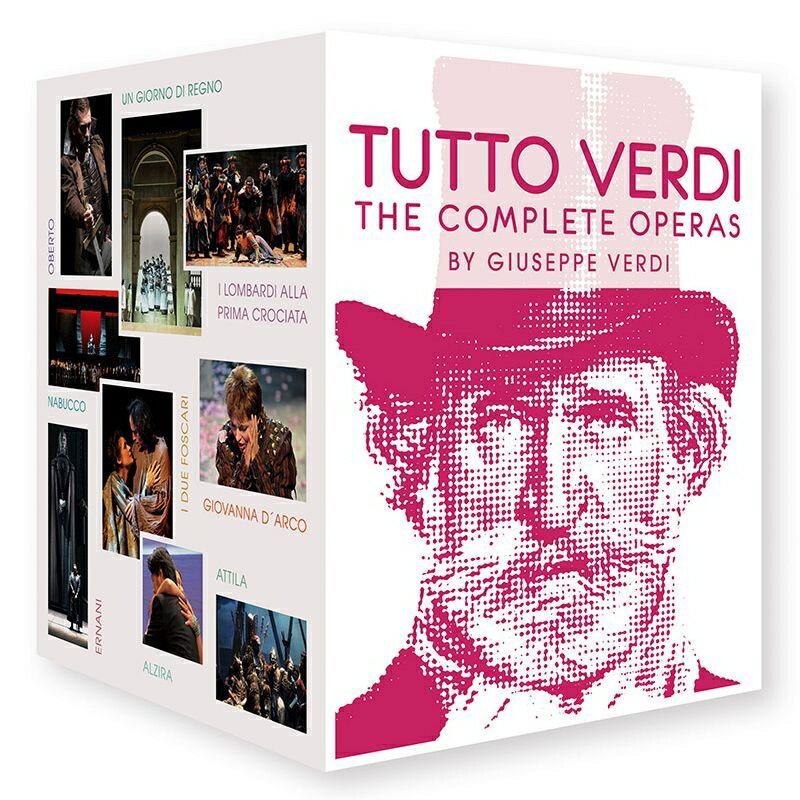 【輸入盤】『トゥット・ヴェルディ〜26のオペラ全曲とレクィエム+ドキュメンタリー』(日本語字幕付き)(27BD)