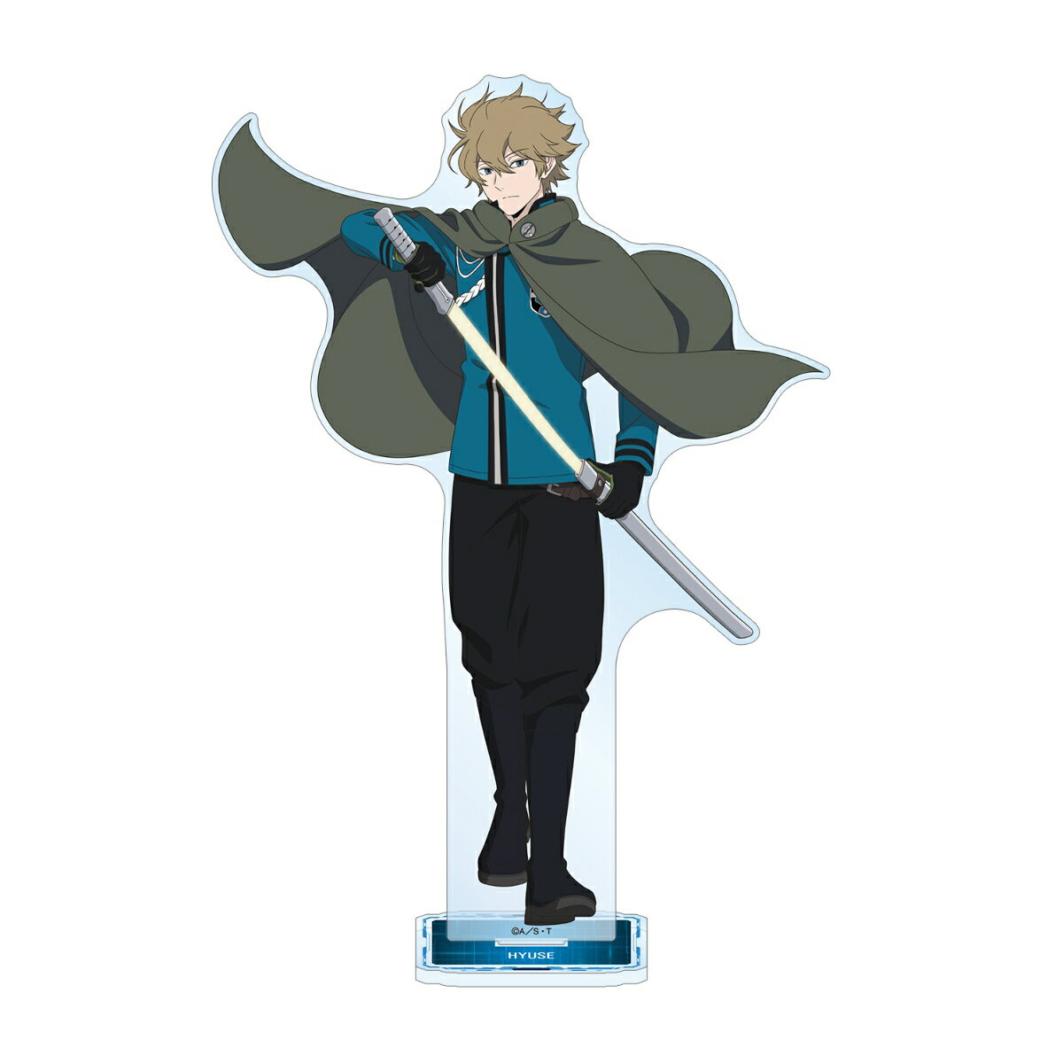 TVアニメ「ワールドトリガー」描き下ろし ヒュース 戦闘開始ver. BIGアクリルスタンド