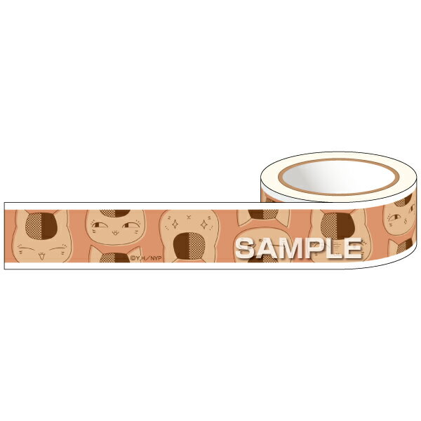 夏目友人帳 マスキングテープ／J（ピンク）