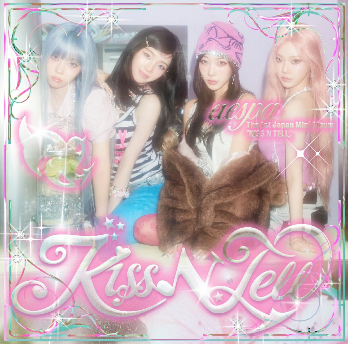 【楽天ブックス限定先着特典】KISS N TELL【Poster Ver.】(アクリルキーホルダー（ソロ全4種より1種）) [ aespa ]