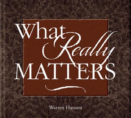 A simple but profound message that reminds readers to put all things in perspective and that ultimately what really matters is love.