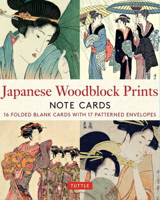 JAPANESE WOODBLOCK PRINTS NOTE CARDS [ . ]