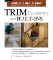 Installing trim requires precision and know-how. This is the book that shows how to handle all common trim projects, including window and door casings, baseboards, wainscoting and crown molding -- and get professional results every time. Presented in a highly accessible format with 34 drawings and 230 color photos, this is a complete do-it-yourself book written by a professional carpenter.