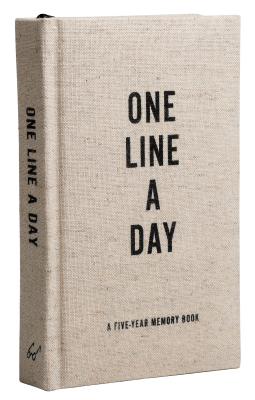 Canvas One Line a Day: A Five-Year Memory Book CANVAS 1 LINE A DAY iOne Line a Dayj [ Chronicle Books ]