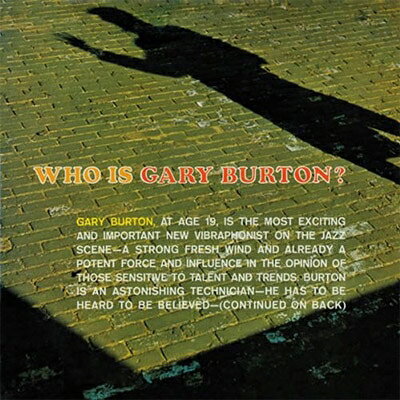 【輸入盤】Who Is Gary Burton Subtle Swing 5 Bonus Gary Burton