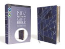 Niv, Premium Gift Bible, Youth Edition, Leathersoft, Blue, Red Letter Edition, C...
