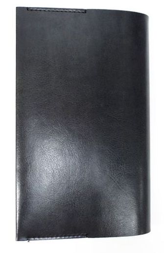 FLN イタリア産合皮 アジャストブックカバー新書 BK