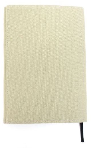 四六判 国産帆布ブックカバー BE