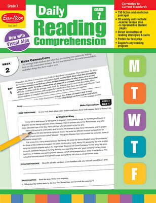Daily Reading Comprehension, Grade 7 Teacher Edition DAILY READING COMPREHENSION GR （Daily Reading Comprehension） 