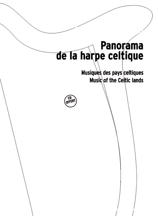 【輸入楽譜】ブショー, Dominig: Panorama De La Harpe Celtique 第2巻