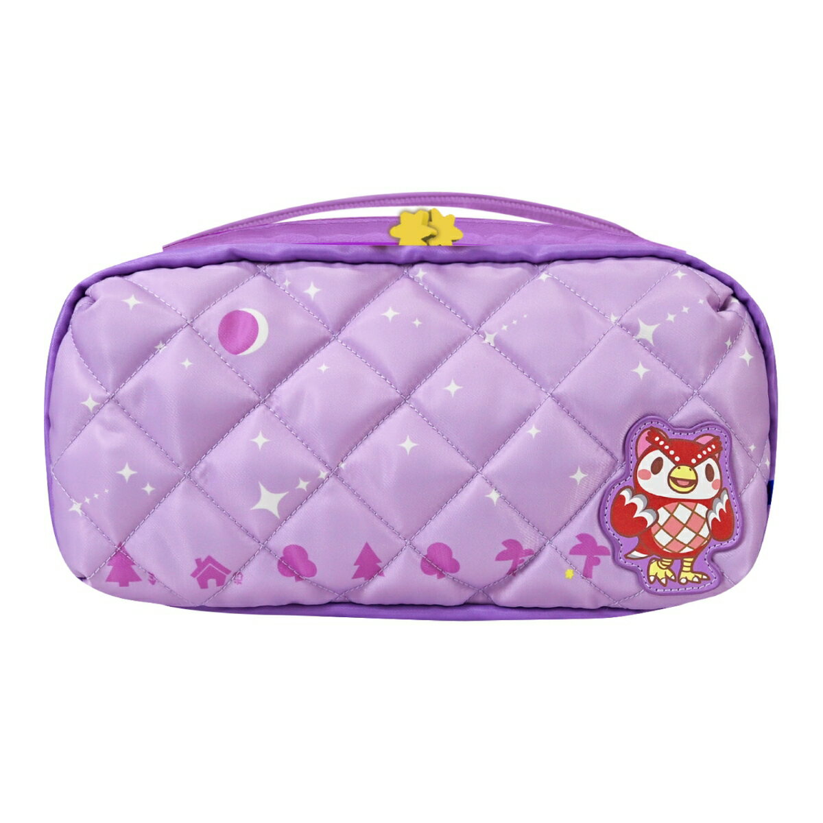 あつまれ どうぶつの森 キルティングミディアムポーチ for Nintendo Switch 2 フーコと星降る夜