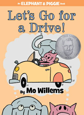 Elephant wants to go for a drive, but as Piggie thinks of one thing after another that they will have to take along, they come to realize that they lack the most important thing of all. Full color.