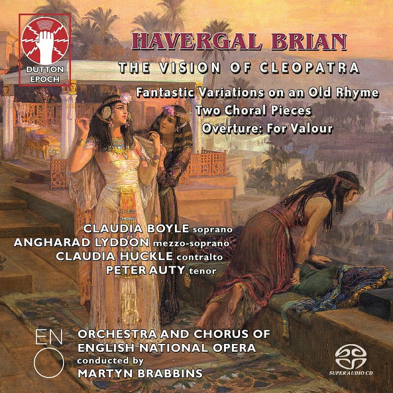 【輸入盤】The Vision Of Cleopatra, Etc: Brabbins / English National Opera Huckle Auty C.boyle Lyddon (Hyb)