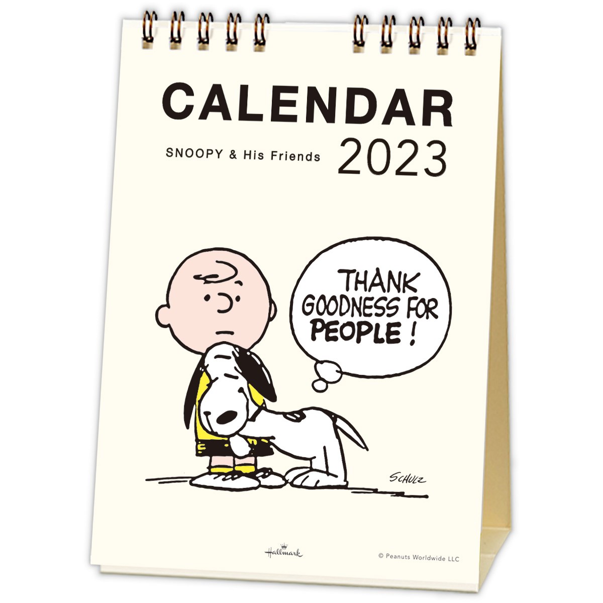 2023年　カレンダー　卓上　スヌーピー　縦型スヌーピー　2023年1月始まり　ホールマーク　804 ...