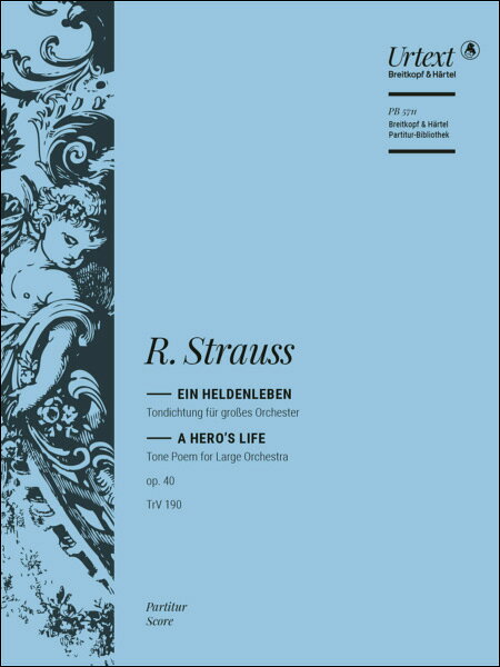 【輸入楽譜】シュトラウス, Richard: 交響詩「英雄の生涯」Op.40 TrV 190/原典版/ Pfefferkorn編: 指揮者用大型スコア