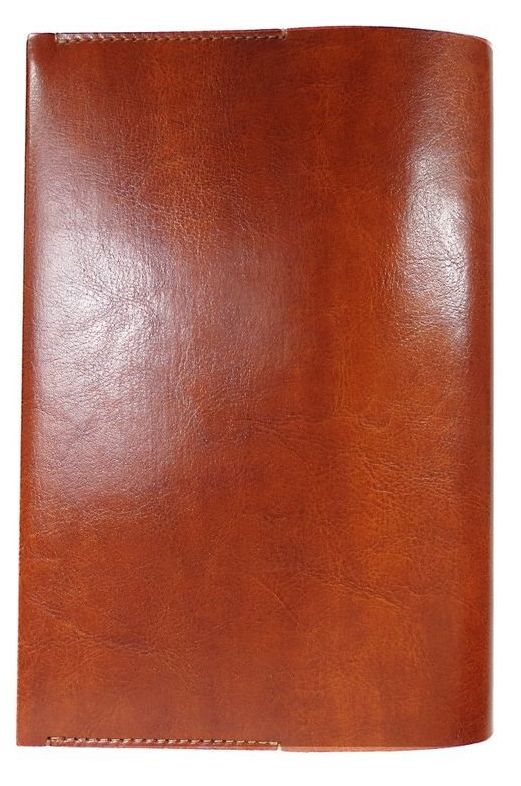 FLN イタリア産合皮 アジャストブックカバー四六判 CA