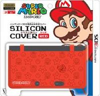 スーパーマリオ ニンテンドー3DSシリコンカバー レッド