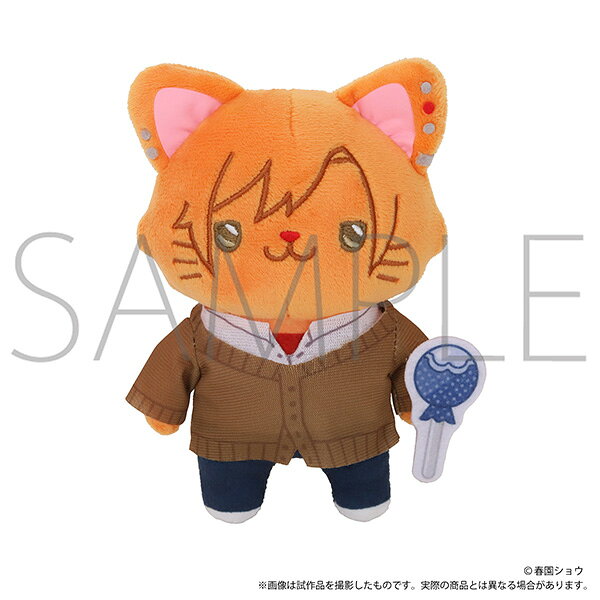 withCATアイマスク付きぬいぐるみキーホルダーPlusが登場！ “Plus”とは取り外して
楽しめるアイテムパーツ付き！ withCATならではのアイマスクも付いていて表情の変化も楽しめます！
 しっぽは針金入りのため、動きをつけてアレンジしたり自立させることも可能です。
&copy;春園ショウ
