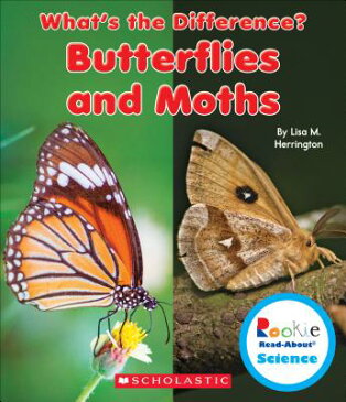 Butterflies and Moths BUTTERFLIES & MOTHS （Rookie Read-About Science: What's the Difference?） [ Lisa M. Herrington ]